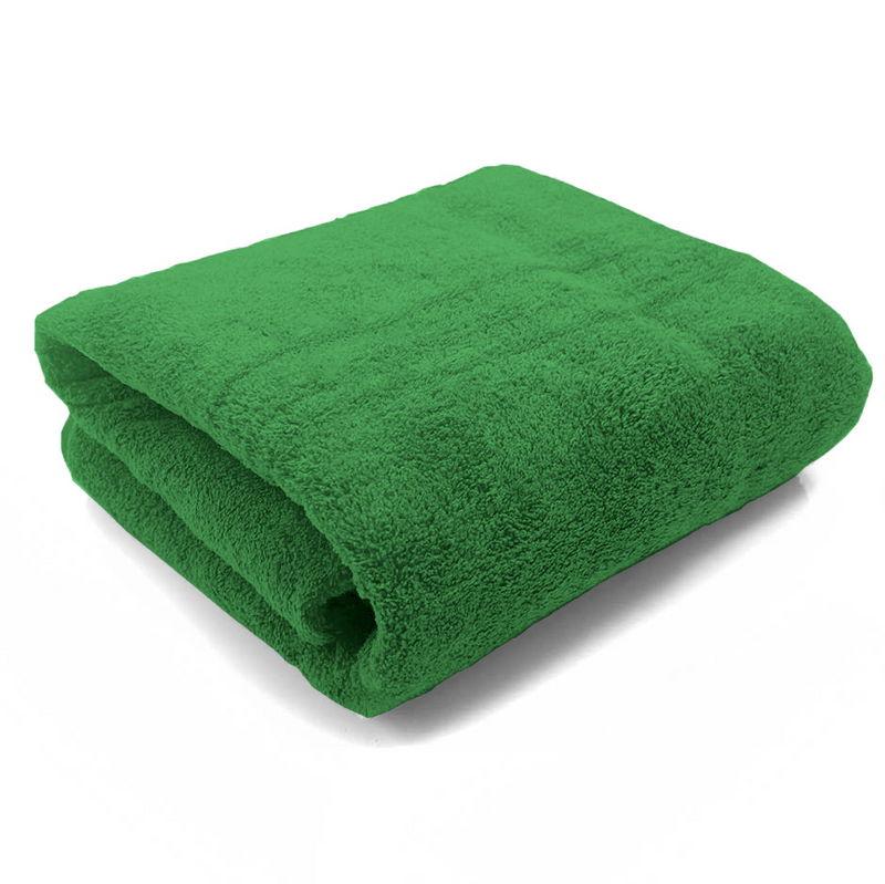 Ręcznik kąpielowy MIKRO zielony z mikrofibry 70x140 szybkoschnący