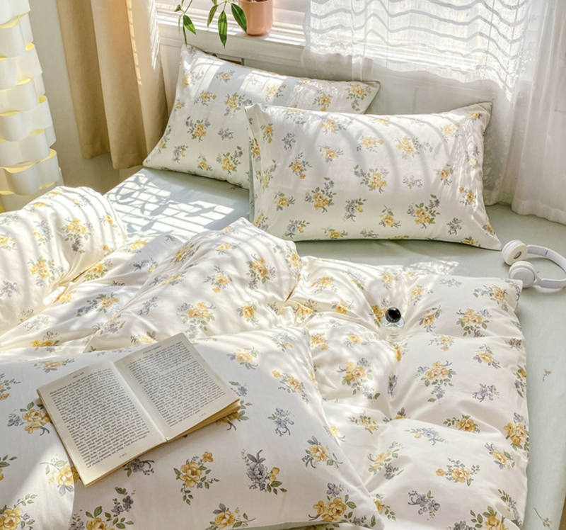 Pościel bawełniana 200x220 3 el. Melanholic B-1422