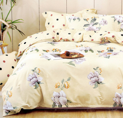 Pościel bawełniana 160x200 3 el. Diana B-1255