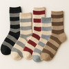 5-pak Skarpetki damskie kaszmirowe CASHMERE STRIPES 39-42