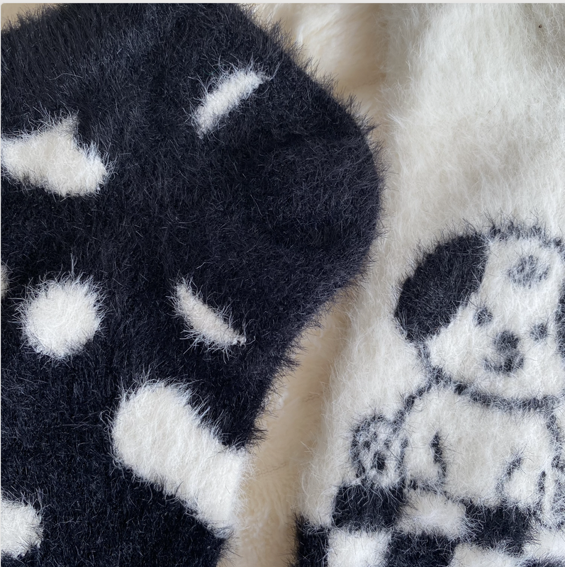 5-pak Skarpetki damskie pluszowe PIESKI 39-42