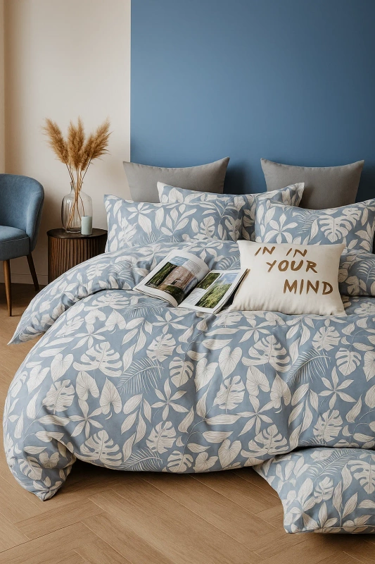 Pościel bawełniana 200x220 3 el. Elena B-1488