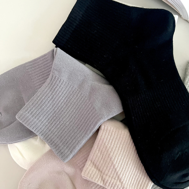 5-pak Skarpetki damskie bawełniane PASTEL 39-42