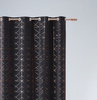 Zasłona GLAMMY 140x280cm grafitowa