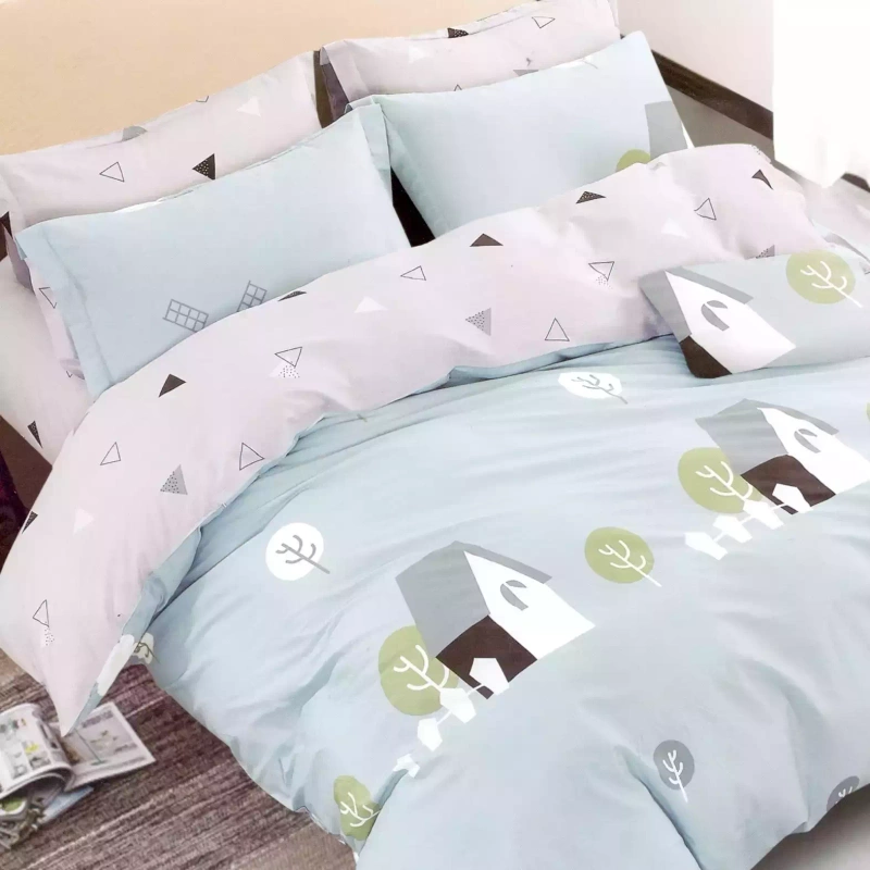 Pościel bawełniana 160x200 3 el. Home