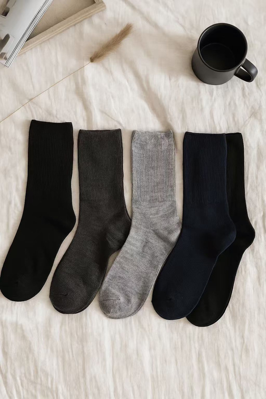 5-pak Skarpetki męskie unisex wełniane długie z wełny merynosa 39-42