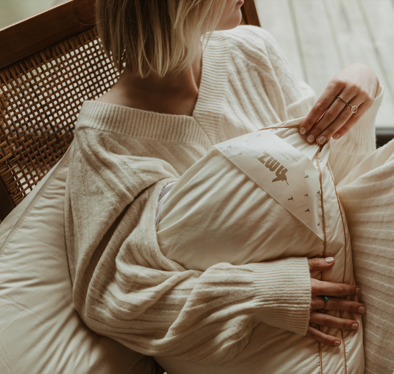 Poduszka 70x80 naturalna puchowa 100% wysoka MATERACOWA PRESTIGE biała