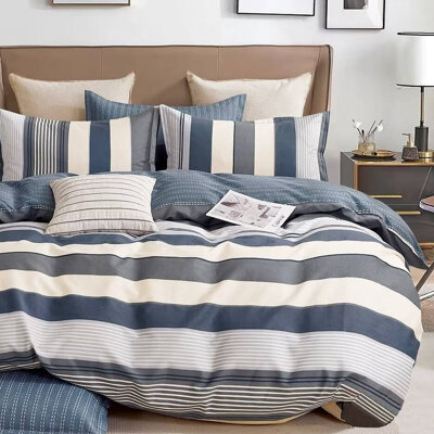 Pościel bawełniana 160x200 3 el. Stiles B-1605