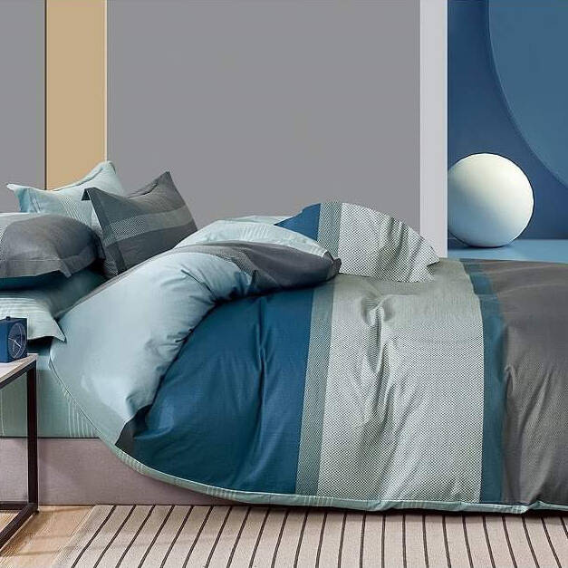 Pościel bawełniana 160x200 3 el. Derek M1803/B-1547