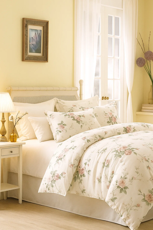 Pościel bawełniana 140x200 2 el. Róża B-230