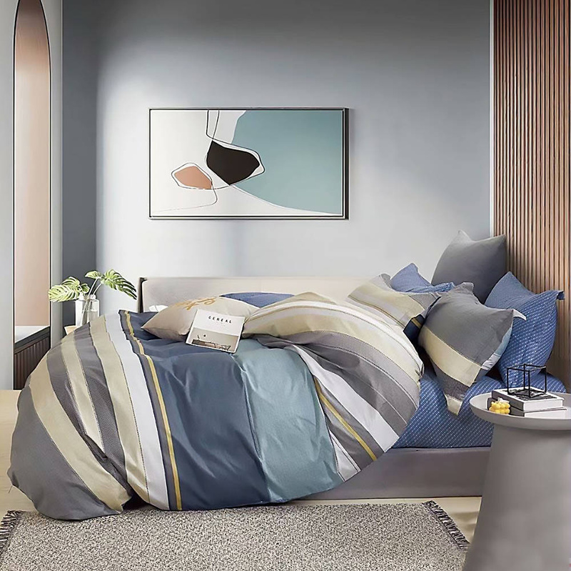 Pościel bawełniana 160x200 3 el. Ashton B-1332