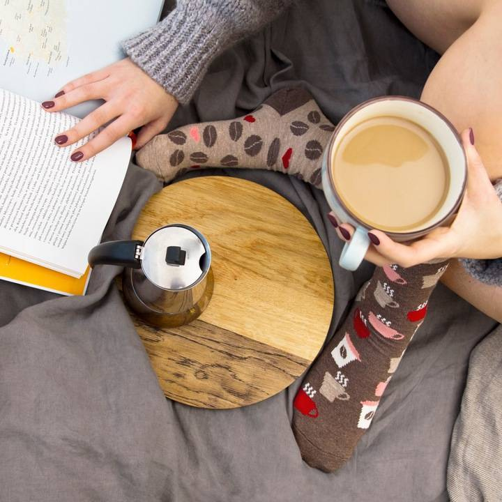 Zestaw 6x skarpetki damskie kolorowe nie do pary, na prezent