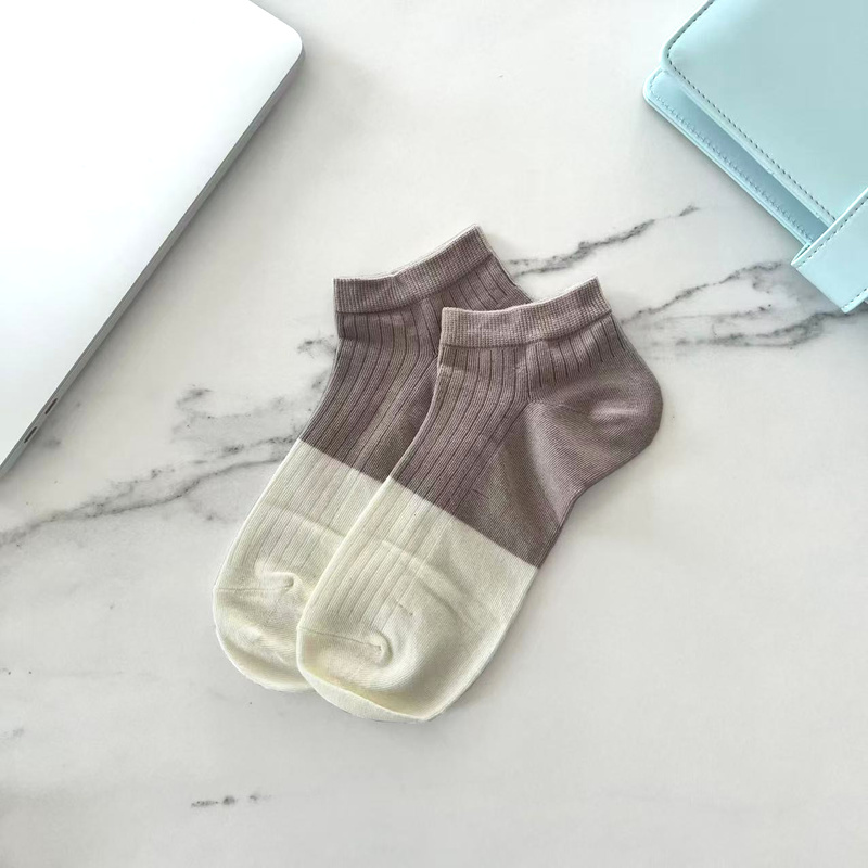 5-pak Skarpetki damskie bawełniane krótkie NEUTRAL DUO 39-42