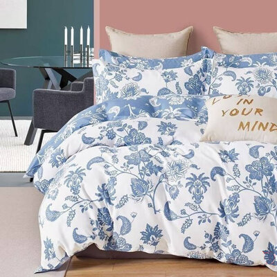 Pościel bawełniana 160x200 3 el. Nectari B-1504