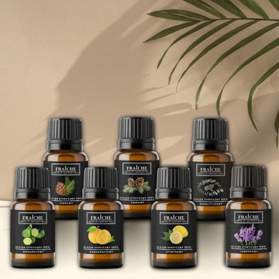 Zestaw olejków eterycznych naturalnych 7x10ml